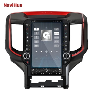 Autoradio Navihua pour voiture, écran vertical style Tesla, lecteur DVD audio, Carplay, divertissement pour Dodge Ram 2019-2024 - Product Image 3