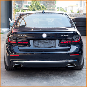 Pour BMW Série 5 G30 G38 2018 2019 2020 : Feux arrière OLED style GTS, amélioration avec feux arrière LED séquentiels double échelle de dragon - Product Image 5