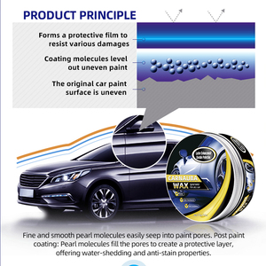 Cire solide Carnauba, cire naturelle à base de palmier, imperméable, brillante, anti-âge, résistante aux rayures, cire protectrice pour toutes les couleurs de voitures - Product Image 3