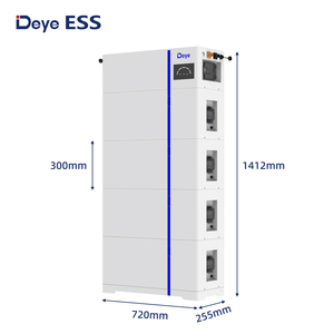 Sistema de Batería de Almacenamiento de Energía Solar Todo en Uno Deye AI-W5.1-B 5.12kWh 51.2V 100Ah LiFePO4 de Iones de Litio con Inversor - Product Image 4