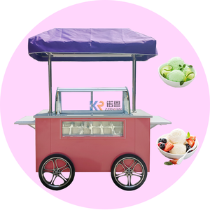 Chariot de nourriture électrique 2025, chariot à glaces, stand de marché, camion de nourriture, camion de vente de sucettes glacées en Europe à vendre - Product Image 4