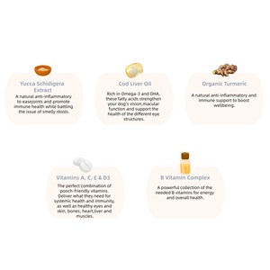 Prix d'usine, compléments alimentaires et vitamines pour la santé des articulations et du système digestif, 15 en 1, multivitamines pour chiens et chats - Product Image 3