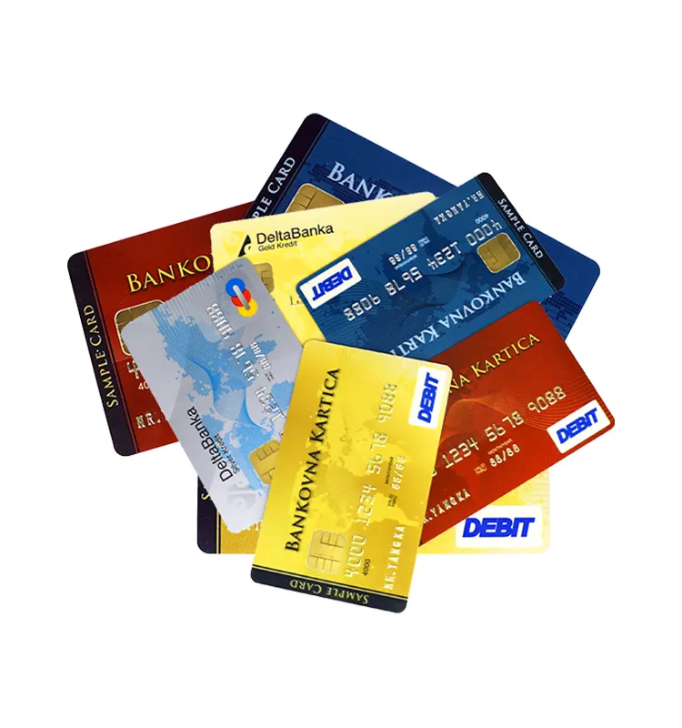 Contact Contactless Combi Dual Interface Financial Visa Credit Debit Prepaid Certified Emv Chip Payment Card