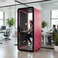 UNIBOOTH Cabines de travail insonorisées modernes personnalisables, durables pour bureaux, centres commerciaux, écoles, parcs, hôtels, salons et espaces de coworking