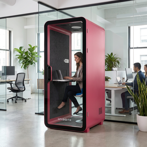 UNIBOOTH - Cabinas de Trabajo Insonorizadas Modernas y Personalizables, Duraderas para Oficinas, Centros Comerciales, Escuelas, Parques, Hoteles, Salas de Estar y Espacios de <span class=keywords><strong>Co</strong></span>-<span class=keywords><strong>working</strong></span> - Product Image 6