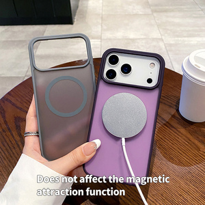 Custodia magnetica opaca per telefono cellulare per <span class=keywords><strong>iPhone</strong></span> 17 16 <span class=keywords><strong>Pro</strong></span> Max 15 14 13 12 <span class=keywords><strong>11</strong></span> Custom Logo colore puro del telefono <span class=keywords><strong>Cover</strong></span> - Product Image 3