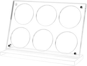 Porte-jetons de poker en acrylique transparent rectangulaire arrondi en gros d'usine pour affichage uniquement - Product Image 2