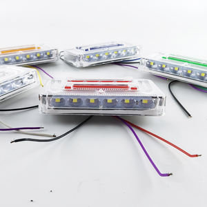 Remorque pour camion, camion-citerne universel, étanche, Anti-secouement, lumière de la <span class=keywords><strong>plaque</strong></span> <span class=keywords><strong>d</strong></span>'<span class=keywords><strong>immatriculation</strong></span> LED SMD, 24V, marqueur latéral, <span class=keywords><strong>prix</strong></span> de lampe, 2 pièces - Product Image 5