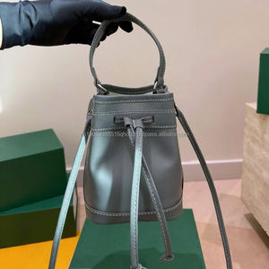 Bolso de Mano de PU con Cordón para Mujer, Marca Go Wholesale, Diseño de Primavera, Mini Bolso Tipo Cubo de Lujo de Diseñador Famoso - Product Image 4