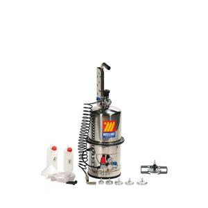 MECLUBE-1793-000 Embrayages de purge de frein en acier inoxydable avec trois chambres 10 l avec bouchons standard-EAN BRAKE BLEEDERS - Product Image 1