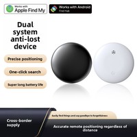 Collier de suivi GPS léger pour animaux de compagnie en gros, localisation Bluetooth en temps réel, anti-perte pour chiens et chats, usage extérieur, OEM