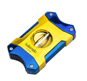 Cortador de Cigarros en Forma de V de Acero Inoxidable Dorado de Lujo Moderno Lubinski - las <span class=keywords><strong>Mejores</strong></span> Tijeras para Cortar Cigarros - Product Image 5