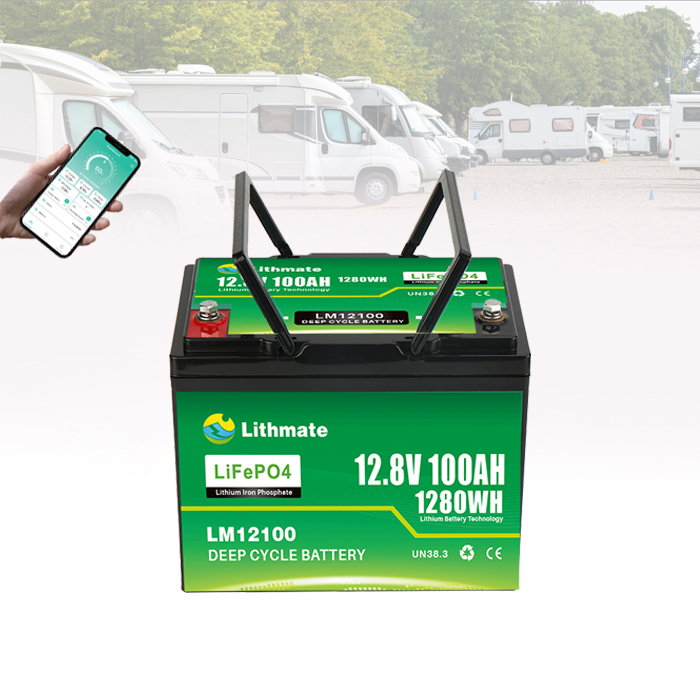 <strong>Lifepo4</strong> <strong>Battery</strong> Pack Lithium Ion <strong>Batteries</strong> <strong>12V</strong> <strong>100AH</strong> <strong>Battery</strong> for RV/Marine/Energy Storage
