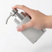 Distributeur de savon liquide en acier inoxydable 304 de haute qualité, 200 ml, flacons de savon pour les mains, distributeur de savon mousse pour la maison et l'hôtel