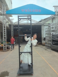 DJ giai đoạn TUV chứng nhận hợp kim nhôm có thể gập lại xách tay mô hình vuông U khung giàn hệ thống 300kg Tải công suất cho tổ chức sự kiện - Product Image 2