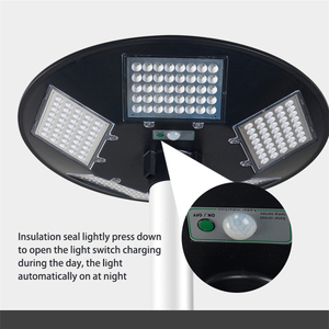 무릎 높은 품질 중국 500W Solarcell Sola Led Ufo 태양 거리 조명 도로 정원 - Product Image 5