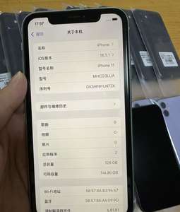 Smartphone 11A Reconditionné Officiellement en Gros, 6 Go de RAM, 256 Go, Version US, Utilisation Mondiale, Sans SIM - Product Image 5