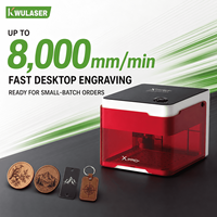 Machine de gravure laser intelligente WiFi X-PRO double source 455nm 1064nm, graveur laser de bureau pour bois, métal, artisanat et atelier