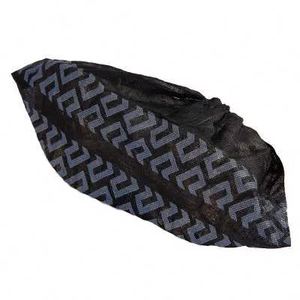 Prodotto di vendita caldo mezza copertura medica scarpe donna isolamento CPE copriscarpe usa e getta con logo personalizzato - Product Image 1