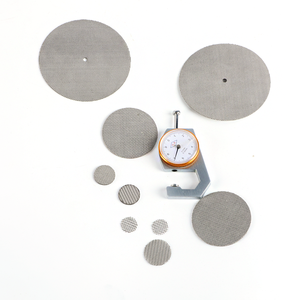 Vente directe, maille en acier inoxydable fritté à cinq couches, haute rigidité, 304/316/316L, pour élément filtrant de poudre de silicium - Product Image 5