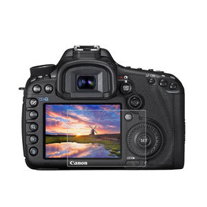 ฟิล์มกันรอยหน้าจอ LCD กล้องแบบโค้ง 2.5D ความแข็ง 9H ผลิตตามสั่งสำหรับ Canon G7X G9X series ป้องกันรอยขีดข่วน - Product Image 1