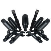 Microphone de studio professionnel Lane KING-717, ensemble de microphones Audix pour batterie, microphone pour instruments de percussion
