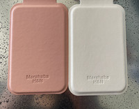 Miroir de poche pliable en cuir PU FIORTIA, miroir de maquillage personnalisé de qualité, portable, miroir de table cosmétique, outils de beauté