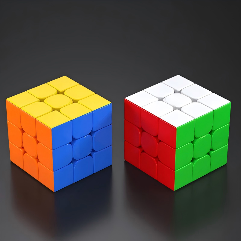 Cubo de Rubik demoníaco de tercer orden: exhibición que llama la atención