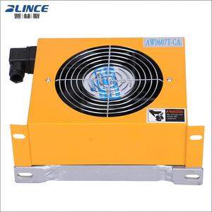 छोटे प्रवाह हाइड्रोलिक सिस्टम के लिए एयर-कूल्ड तेल कूलर के लिए AW0607T-CA एयर-कूल्ड तेल कूलर 0.55 वर्ग मीटर एयर कूलर - Product Image 3