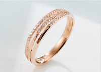 2024 chaud populaire 10k pur or mariage amour couple or 585 bague couple ensemble câlin hommes 18k gel anneau naturel diamant or femmes anneau