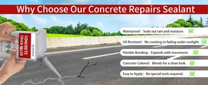 Nhà Máy hot-bán Hàng bê tông đường và vỉa hè tự san lấp mặt bằng crack sửa chữa Sealant bê tông không thấm nước crack doanh phụ - Product Image 5