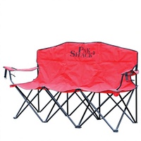 Chaise de plage pliable multifonctionnelle à double usage en tissu Oxford, légère, portable, élégante, double fauteuil de loisirs d'extérieur