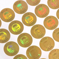 Étiquettes d'emballage économiques personnalisées, autocollants holographiques, étiquettes de sécurité des produits, impression professionnelle d'étiquettes d'emballage
