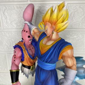 Vente en gros 30cm Dragon <span class=keywords><strong>DBZ</strong></span> Vegetto <span class=keywords><strong>Vegeta</strong></span> VS <span class=keywords><strong>Majin</strong></span> Buu Dessin Animé PVC Figure Lumière - Product Image 5