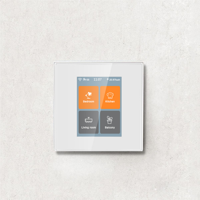 2024 Lanbon Wifi Mesh Smart Home System L8 LCD Smart Switch Work with Apple Homekit and TUYA&Smart Life App