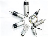Motor DC Brushless Torsi Tinggi dengan Gearbox 12V 775 untuk Sepeda Listrik dan Kipas 100RPM IP67 Pemasangan Flens 30W
