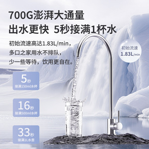 Purificador de Agua Inteligente de Ósmosis Inversa RO de Alto Flujo de 700G para el Hogar, con Filtración Inteligente de Agua Pura, para Instalar Bajo el Fregadero - Product Image 1