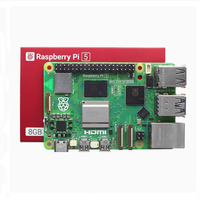 Nouvelle carte Raspberry Pi 5 avec 1 Go/2 Go/4 Go/8 Go/16 Go de RAM LPDDR4X, processeur BCM2712 quadricœur 2,4 GHz, ordinateur monocarte