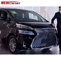Pare-choc avant ouvert pour Toyota Vellfire 20, remplacement du style Lexus LM de la chine, nouvelle collection 2015