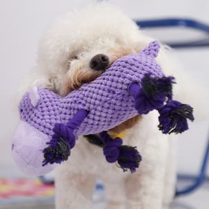 עיצוב חדש סדרת בעלי חיים כלב חורק צעצועים קטיפה צעצועים באיכות גבוהה צעצועים עם לועסים טוחנות bb נובח - Product Image 2