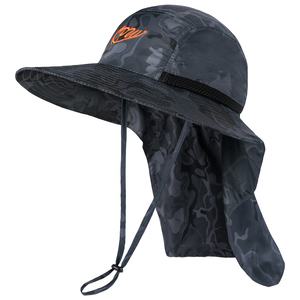 Cappello da Pesca Personalizzato UPF50+ con Protezione per il Collo, Pieghevole, Leggero, a Tesa Larga, per Uomo - Product Image 1