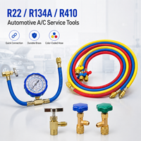 Kit de Tuyaux de Recharge de Réfrigérant R22 R134A R410 pour Service de Climatisation Automobile
