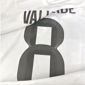 厂家批发25/26真足球运动衫高品质100% 涤纶圆领短袖透气220克定制 - Product Image 1