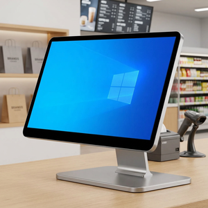 Terminal de point de vente tactile à double écran de 15,6 pouces, Android Win-dows, caisse enregistreuse pour restaurant, magasin de détail, caisse - Product Image 1