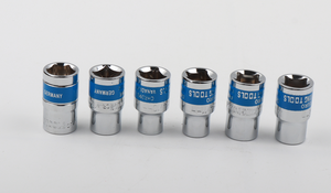 1/2 Ổ Đĩa Vuông 6PT Cho 10 Pcs Ổ Cắm Dài Cờ Lê Thiết Lập Đa-Kích Thước Nhiệm Vụ Nặng Nề Ổ Cắm Cờ Lê Thiết Lập Tay - Product Image 4