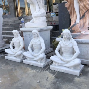 Wholesale Natural Stone White Marble God Shiva Shakti Statue Stone Lord Shiva <strong>Garden</strong> Statue <strong>Sculpture</strong> <strong>for</strong> <strong>Sale</strong> - Product Image 2