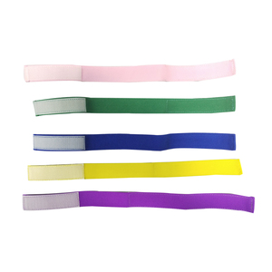 Garrot de <span class=keywords><strong>test</strong></span> sanguin en polyester élastique multicolore jetable réutilisable en gros - Product Image 2