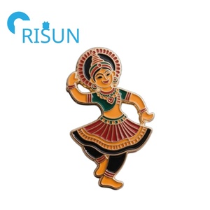 Nhà máy tùy chỉnh kim loại nhảy múa koyemsi katsina hopi <span class=keywords><strong>kachina</strong></span> men ve áo pins trâm cài tùy chỉnh mudhead <span class=keywords><strong>kachina</strong></span> vũ công Pin huy hiệu - Product Image 2