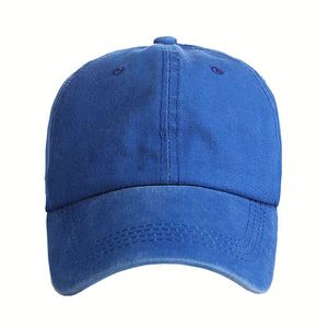 High Quality Men's <b>Vintage</b> Jean Hat Cheap Recycled Washed Distressed Twill Baseball <b>Cap</b> - Product Image 4