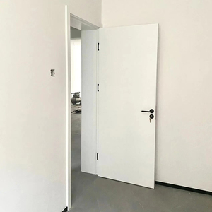 ประตูไม้พีวีซีสีขาวสำหรับบ้านห้องนอนห้องน้ำ - Product Image 2